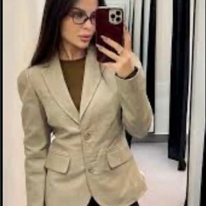 Women's Bod & Christensen Beige Blazer
